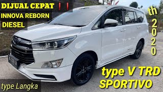 DIJUAL CEPAT!!! INNOVA REBORN 2.4 V TRDS#jualbelimobilbekas#innova #reborn #trdsportivo#kijangdiesel