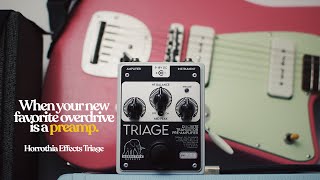 I'm currently obsessed with this preamp! | Horrothia FX Triage Preamp/Overdrive