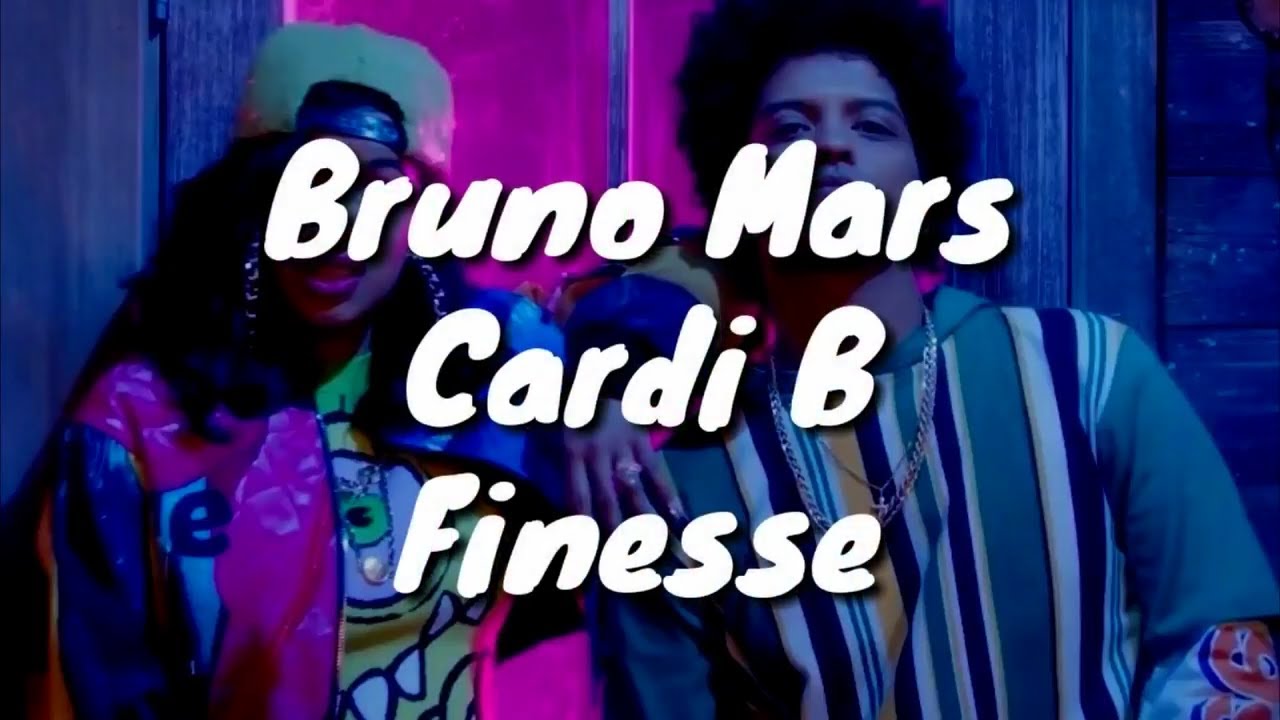 Bruno Mars - Finesse Ft. Cardi B (Lyrics) - YouTube