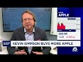 trade tracker kevin simpson buys more apple