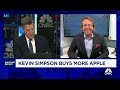 trade tracker kevin simpson buys more apple