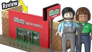 O’Reillys auto parts store building set | review and unboxing | #103