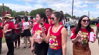 Nang Sangkhan parade, ແຫ່ນາງສັງຂານ in Louisiana 2024