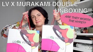 LOUIS VUITTON X MURAKAMI DOUBLE UNBOXING!! | TWO STUNNING PIECES!!