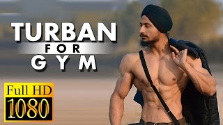 Learn Turban for Gym - easy and without cut tutorial 2019