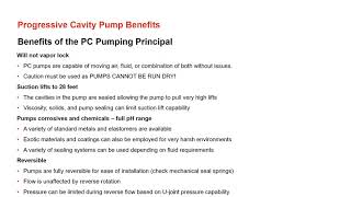 Benefits of Progressive Cavity Pumps and How they Work | Webinar | Siewert Equipment & Seepex