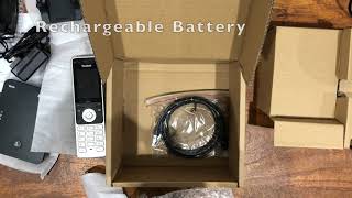 Yealink W60B Wireless Handset Unboxing