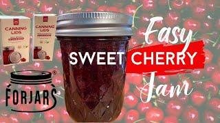 Canning Cherry Jam with Forjars Lids (2022)