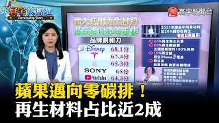 蘋果邁向零碳排！再生材料占比近2成#寰宇大話題 20220420 @globalnewstw