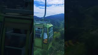 Рисовые террасы Гуйлиня. Канатная дорога. / Guilin rice terraces. Cable car view. #guilin #terraces