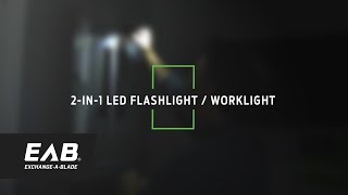 EAB - 2 in 1 LED Flashlight / Worklight
