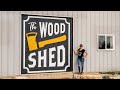 Making A Giant 10' Wooden Sign