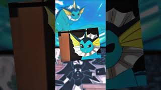 Vaporeon vs Miss Circle #pokemon #whoisstrongest #animeseries #edit #fundementalpapereducation #1v11