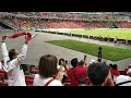 Lagu Indonesia Raya di Stadion Nasional Singapura