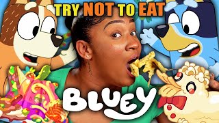 Try Not To Eat - Bluey (Curried Sausages, Pavlova, Golden Crown Takeaway) | Peop