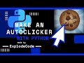 Make an Auto Clicker in Python #viral #python #cool #crazy #easy