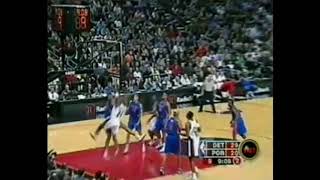 Rasheed Wallace To Ruben Patterson: Please do not shoot that ball here