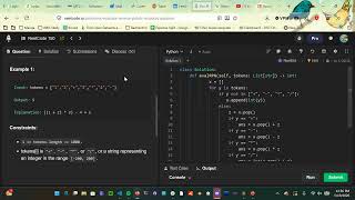 Neetcode evaluate-reverse-polish-notation