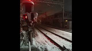 テンポの早い京成の踏切警報音