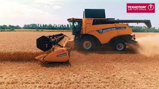 New Holland CR 8.90 з жниваркою Varifeed 12,5: демо-показ в Кіровоградській області