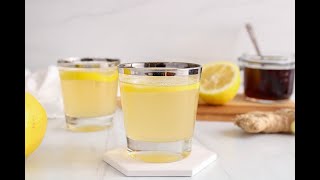 Lemongrass Ginger Tea with Lemon