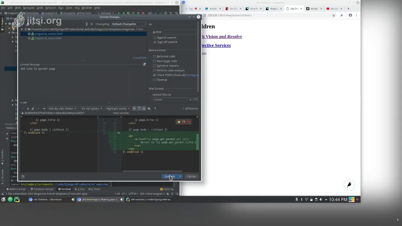 Python Django Wagtail Website Part 1 Youtube