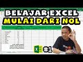 Cara Membuat Tabel di Excel untuk Pemula - Mulai Dari Nol sampai Mahir