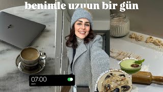 Market Alışverişi, Sabah Rutinim \u0026 Evde Deniz Mahsullü Makarna | Günlük Vlog