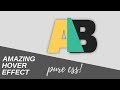 Amazing Text Hover Effects in  css || Hover Effects || Html5 & Css3 Tutorials