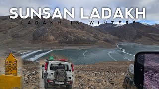 Pangong to kaksangla top || winter ladakh ||