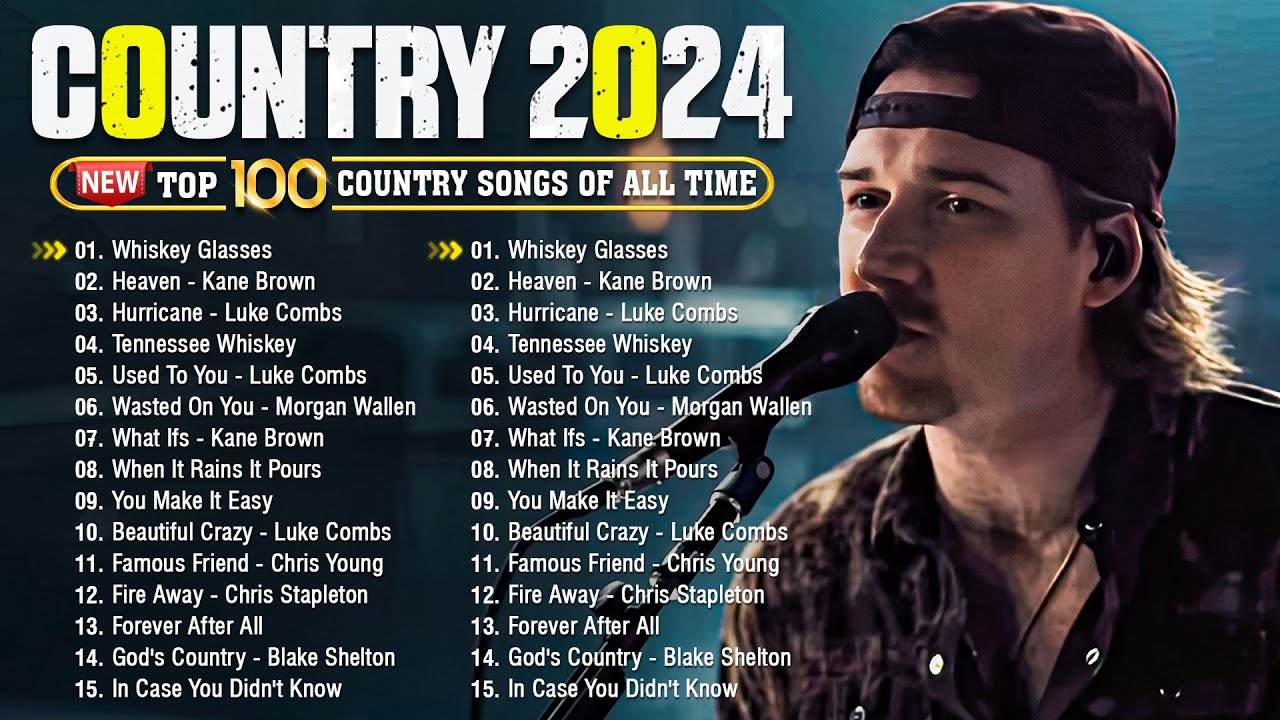 Country Music Playlist 2024 Jason Aldean Morgan Wallen Luke Combs