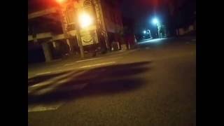 【自転車車載・深夜】ローソンストア100八潮中央店〜足立区島根(2016/07/23)