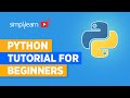 Python Tutorial For Beginners | Learn Python Programming In 6 Hours | Python Course | Simplilearn