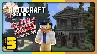 Scamming my friends for Tuff in Minecraft -=- 💎AutoCraft S5 Ep 3💎 #minecraft !ad #hellofreshpartner