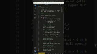 Bouncing ball using python