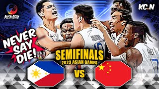 HEROIC 4TH QUARTER COMEBACK | Gilas Pilipinas vs China Highlights | Asian Games 2023 Basketball