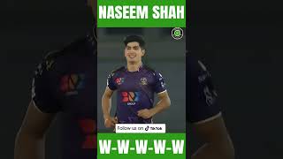 5 Wicket Haul By Naseem Shah in PSL #HBLPSL8 #SabSitarayHumaray #SportsCentral #Shorts ML2L