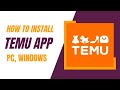 How to Use & Install Temu Apps for PC, Windows 11/10/8/7 2024