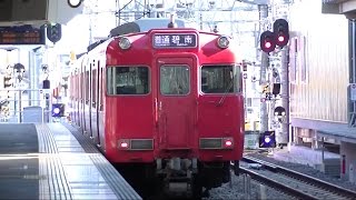 名鉄6000系 普通碧南行き 知立駅発車