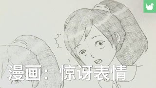 漫画：惊讶的脸 | 学习绘画