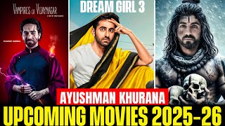 Ayushmann Khurrana's Upcoming Movies in 2025 आयुष्मान खुराना की आने वाली 5 धमाकेदार फिल्में