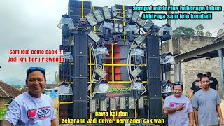 Setelah menghilang beberapa tahun akhirnya sam  telo kembali bawa kejutan jadi driver riswanda wan