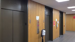 Modernized Westinghouse Passenger Elevators at Wean Hall, CMU Pittsburgh.