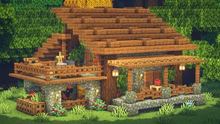 Minecraft: How to Build a Survival Forest Cabin