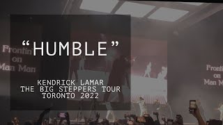 Kendrick Lamar Live in Concert Toronto “HUMBLE” THE BIG STEPPERS TOUR 2022