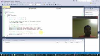 Complex number Program Using Operator Overloading