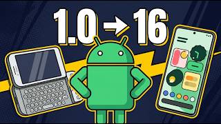 Every Android Version Explained — From Android 1.0 to Android 16 (2008–2025)