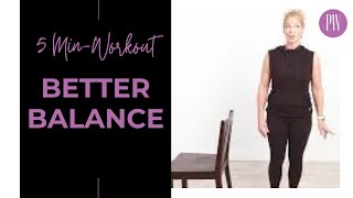 Barre for Better Balance | 5-Minute Barre Workout | Prime Women