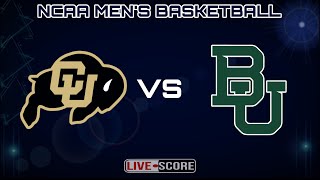 Colorado Buffaloes vs Baylor Bears | NCAA Men's Basketball Live Scoreboard