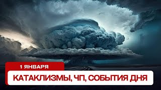 Новости сегодня 01.01.2025. Катаклизмы за день, ЧП, события дня